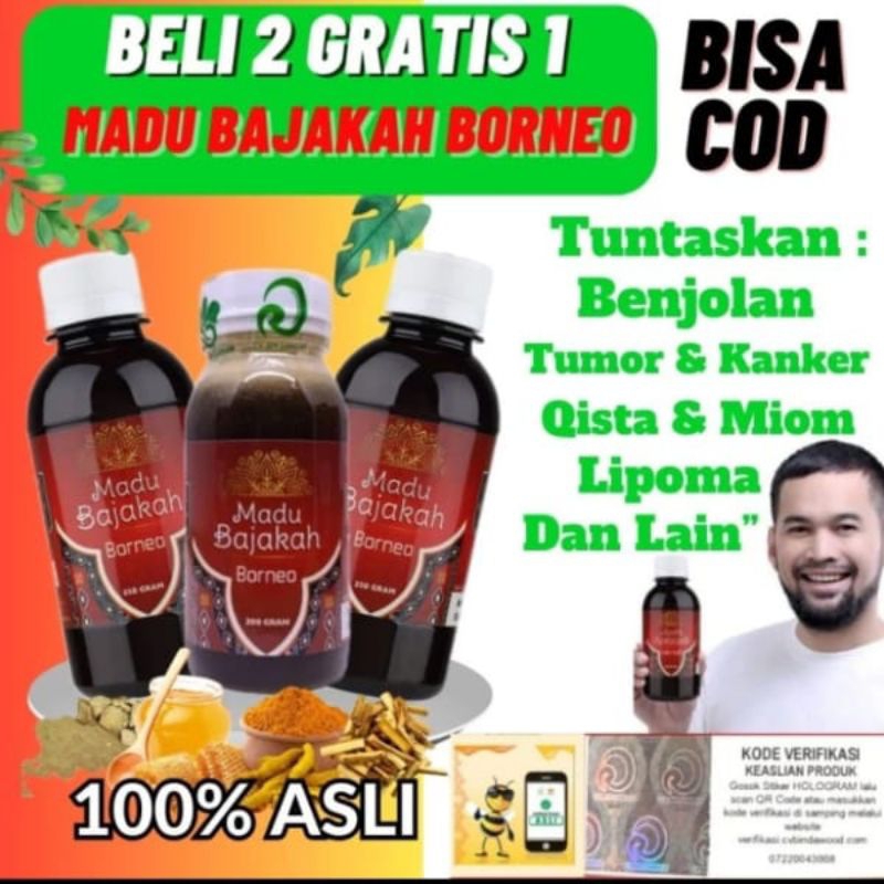 

MADU BAJAKAH - MADU BAJAKAH BORNEO - Madu Bajakah Asli Kalimantan Halal BPOM