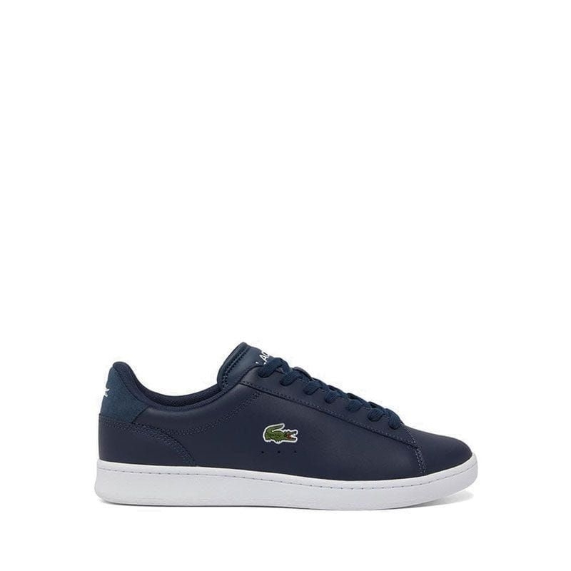 Sepatu Lacoste Carnaby Set 224 1 SMA Sneakers Casual Kets Sneaker Kasual Pria Cowok Original Navy