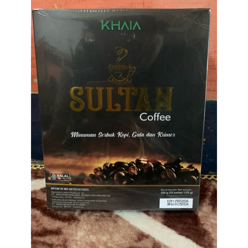 

[READY STOCK] COFFEE SULTAN KHAIA