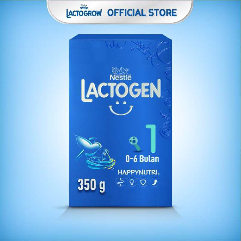 Lactogen 1 350gr - Susu Bubuk Balita 0-6 Bulan