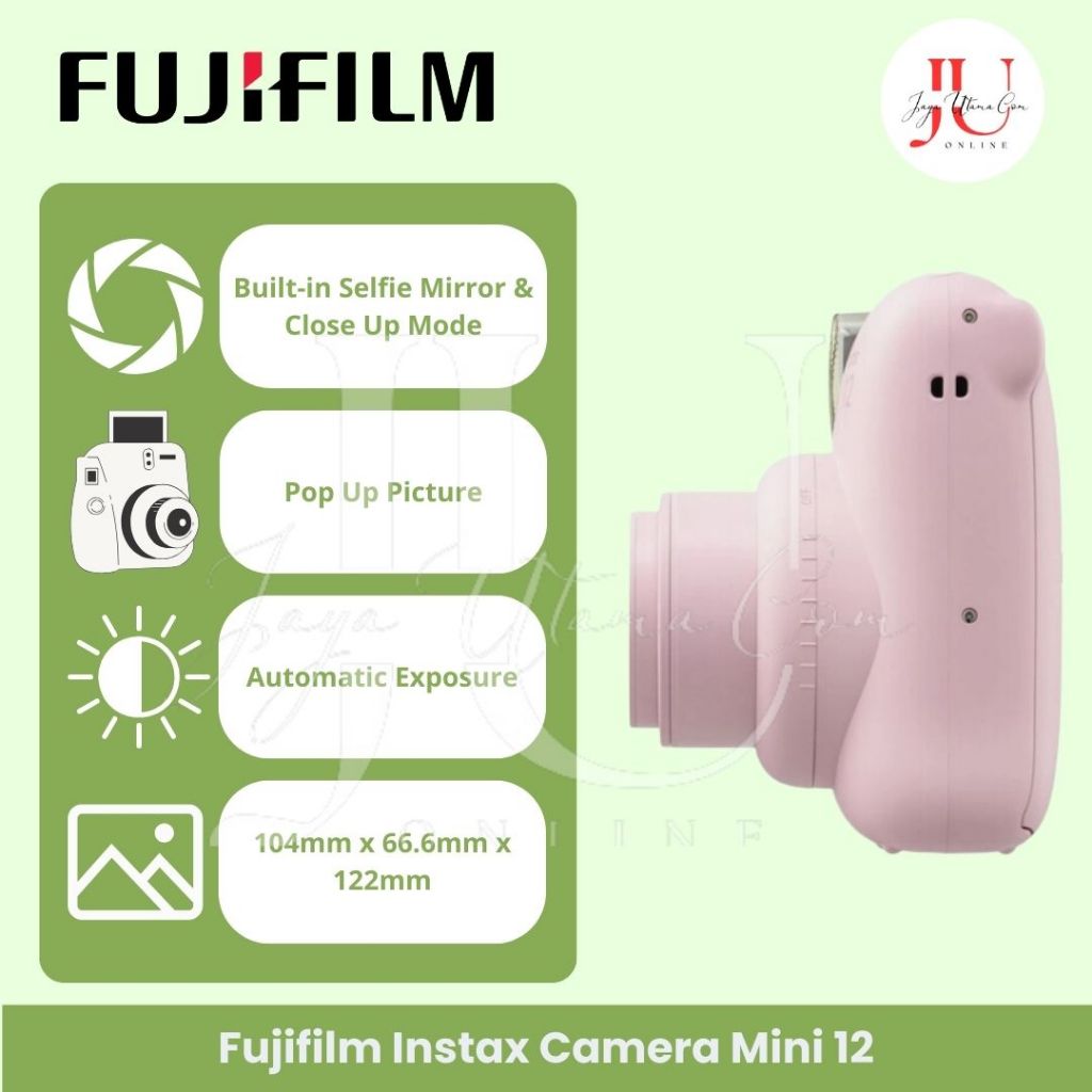 Camera Instax Mini 12 / Instax 12 / Instax 9 / Instax 11 Fujifilm RB1