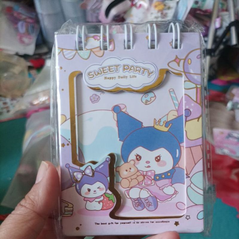 

DSB 14 Notes Kuromi Note kuromi note kuromi buku jurnal note kecil