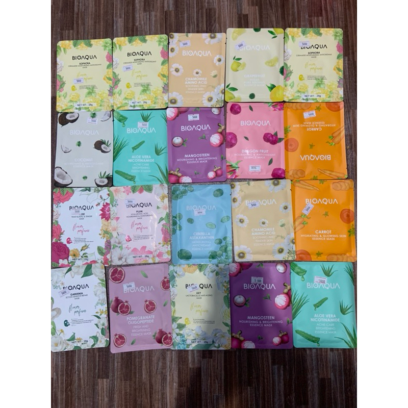 masker wajah bio Aqua