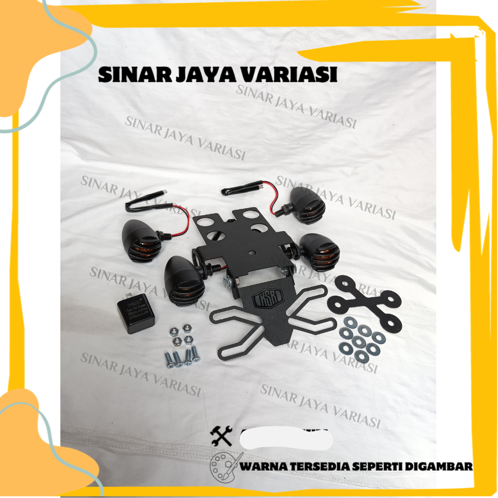 TAIL TIDY XSR 155 SPAKBOR BELAKANG XSR 155 DUDUKAN PLAT NOMOR XSR 155