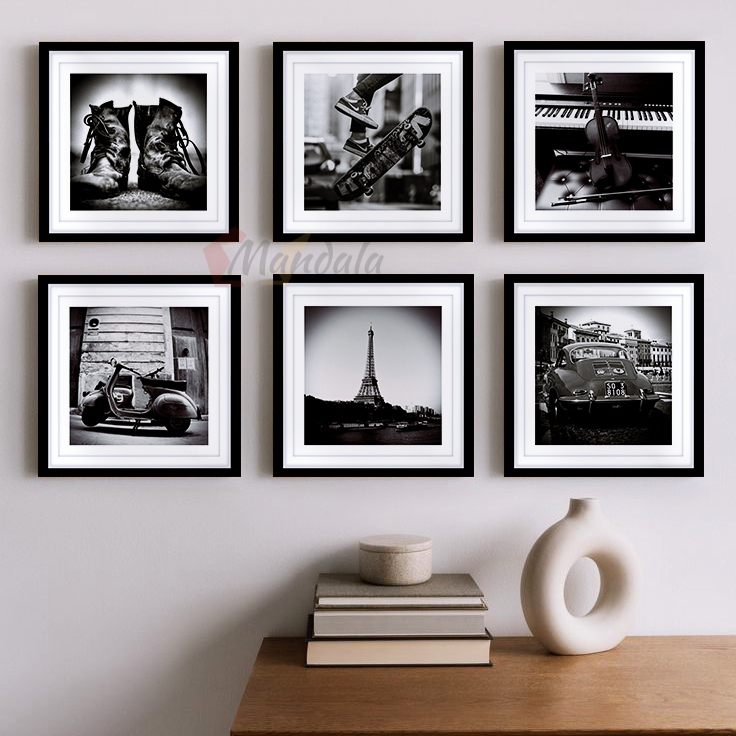 Hiasan Dinding Retro Vintage Pajangan Jadul Poster Band Kamar Aesthetic