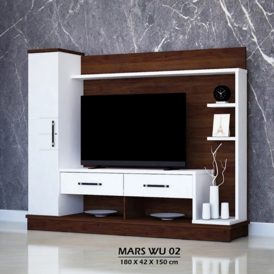 Rak Tv meja Tv Panjang 180 MARS WU 02 Astrobox