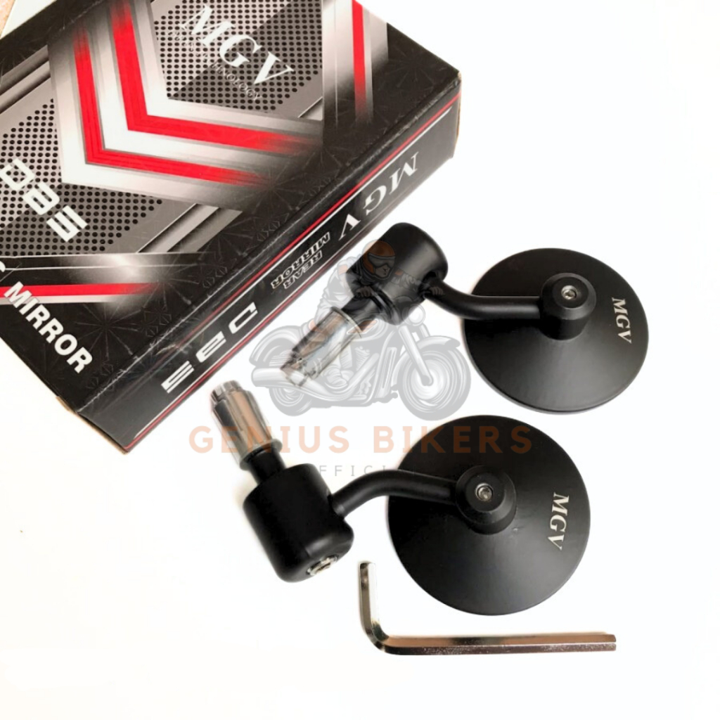 MGV Spion Jalu bulat stang 2in1 oberon racing kaca cembung MGV