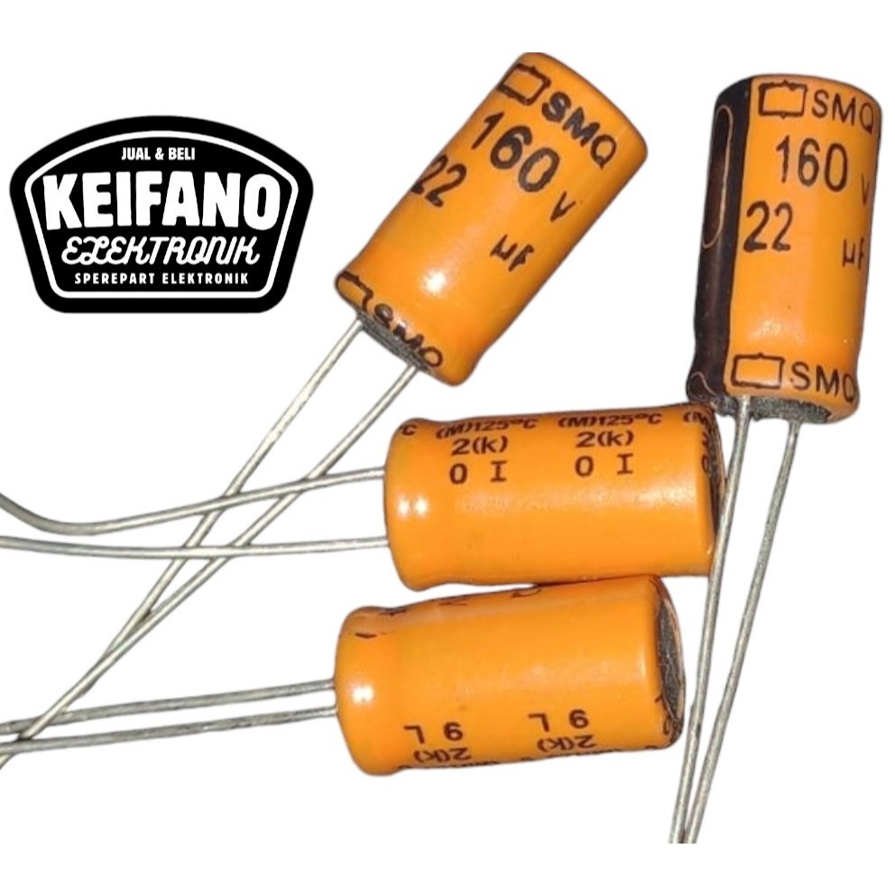 Elko 160v 22uf Elco 22uf 160v Isi 10pcs Original