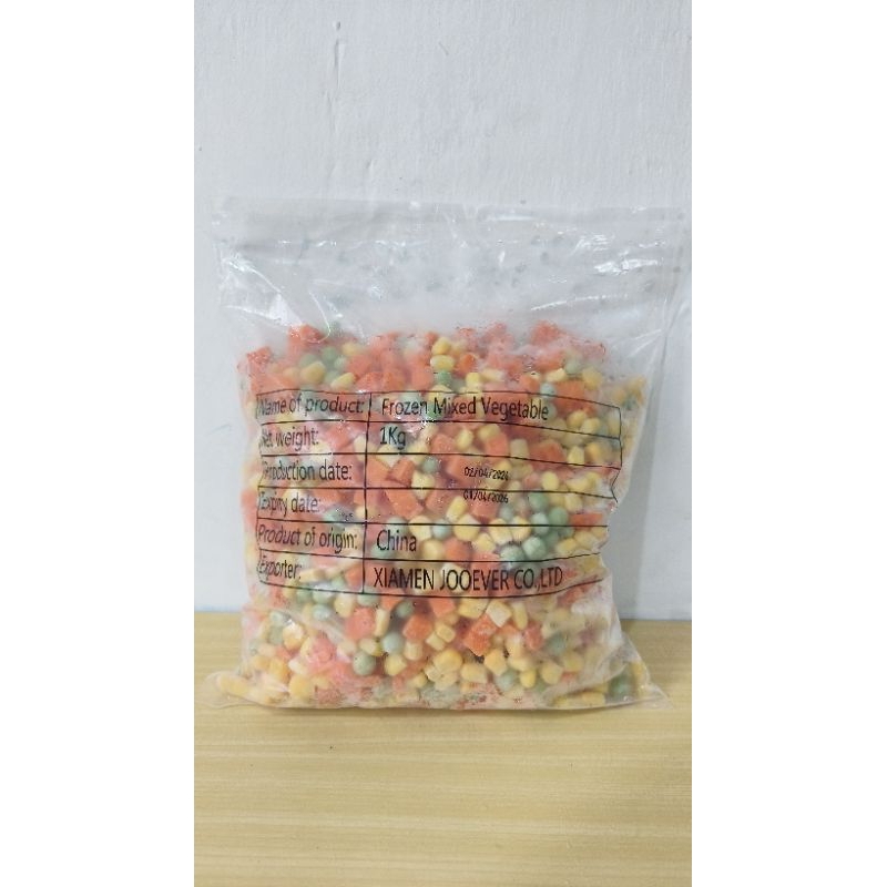 

Mixed Vegetable Frozen 1 KG / SAYURAN BEKU PREMIUM