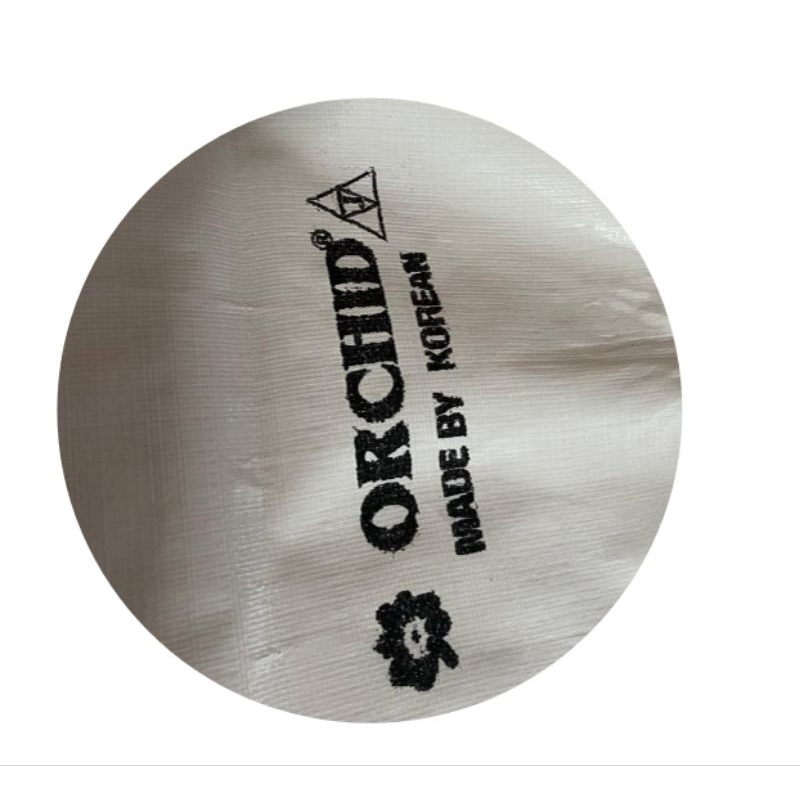 terpal costum orchid putih A12 ukuran costum