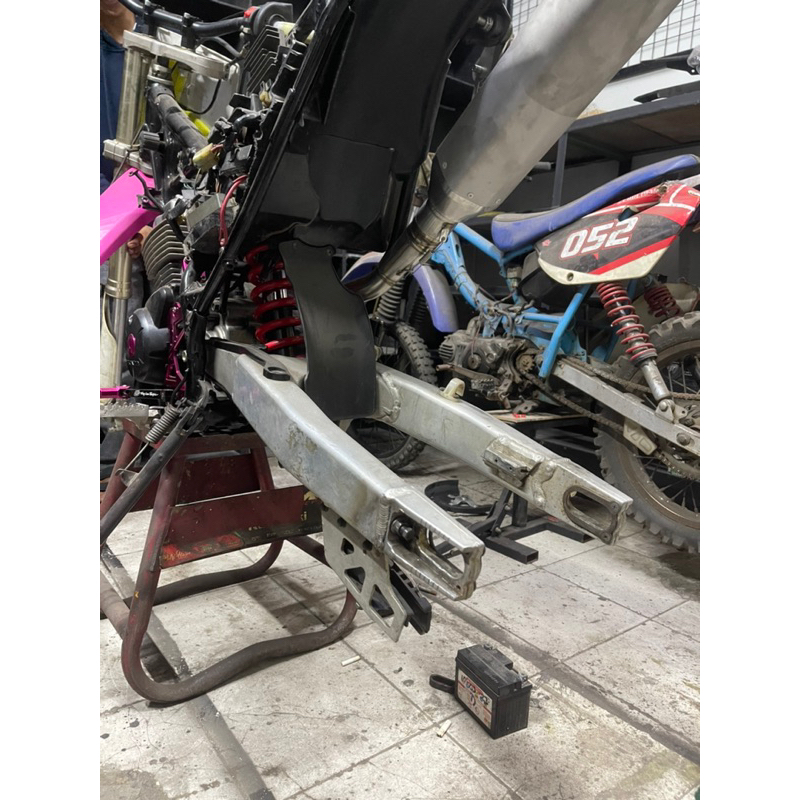 swing arm kx250f original cabutan pnp crf 150L set unitrack