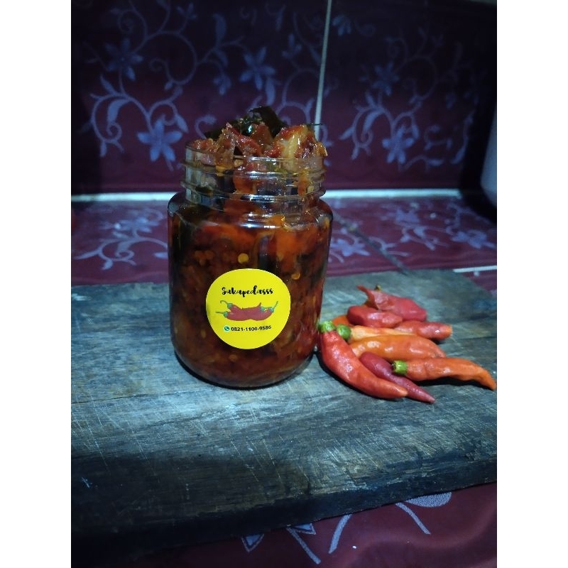 

Sambal cumi asin sambal merah makanan sambal rumahan