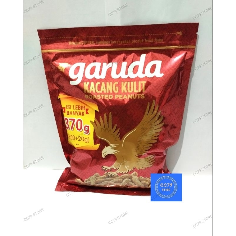 

Garuda Kacang Kulit Roasted Peanut 370gr (350gr + extra 20gr)