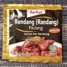 

BUMBU RENDANG ( RANDANG ) Padang Barkat 5gr Asli Khas Minang