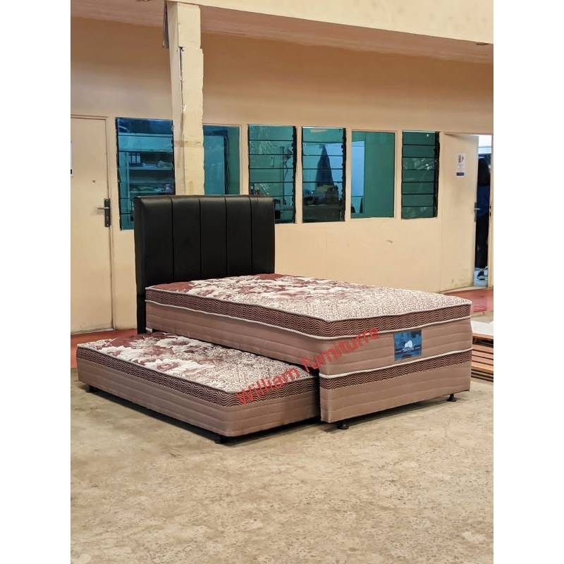 Olympic Kasur Springbed Sorong 2in1 Bearland / Bed Sorong Anak Cowok