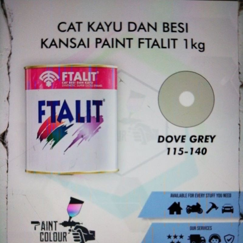 Ftalit 140 Dove Grey 1 kg