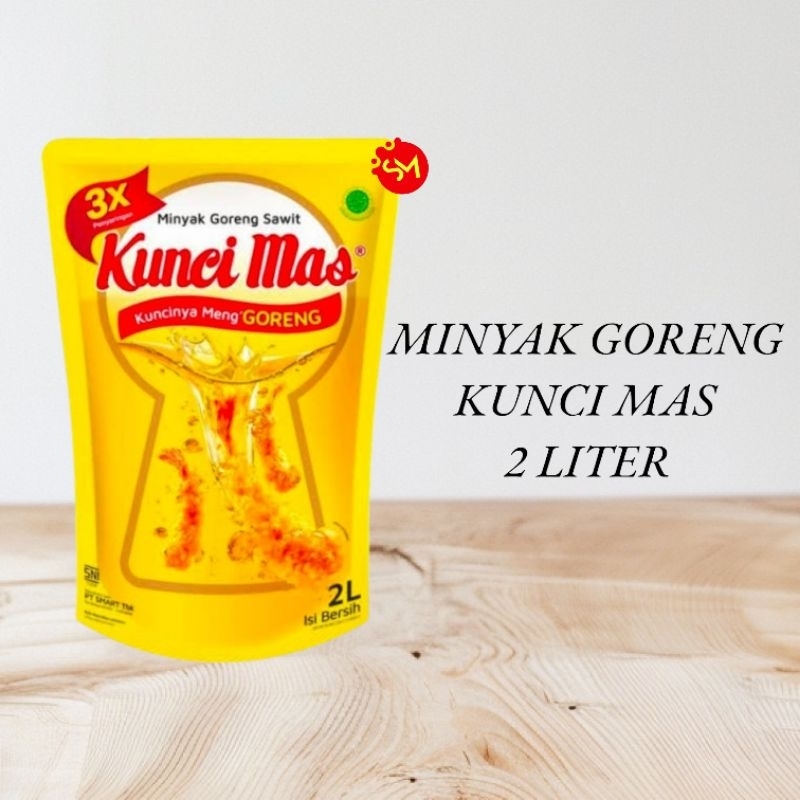 

minyak goreng kunci mas 2 Liter