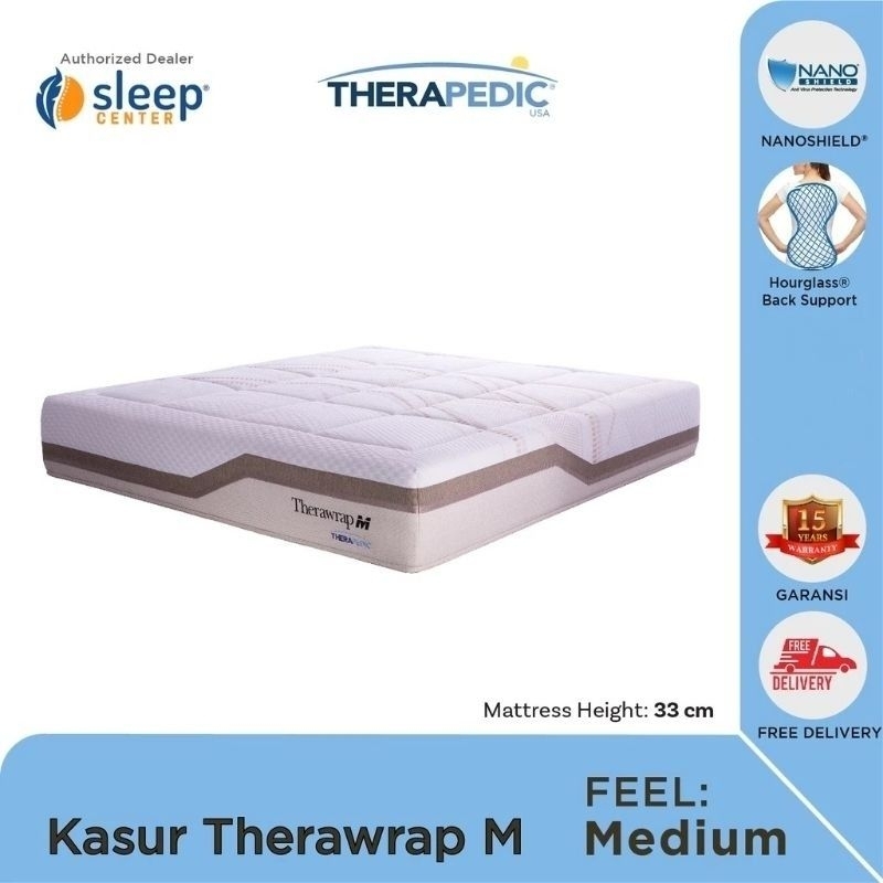 Kasur Springbed Therapedic Therawrap M 180 x 200