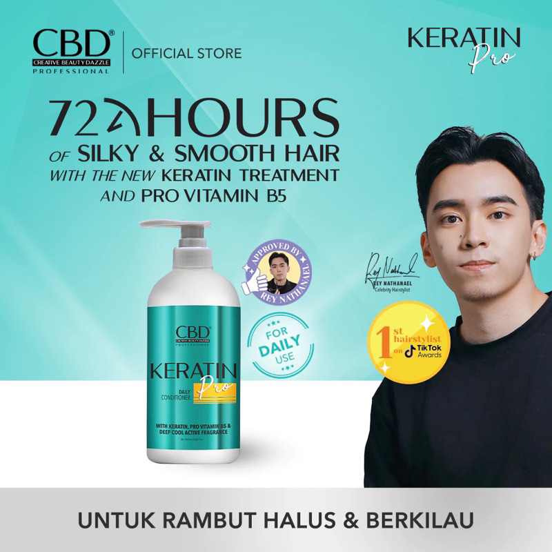 CBD KERATIN PRO DAILY CONDITIONER 1000ml | CBD KERATIN CONDITIONER | CBD CONDITIONER KERATIN
