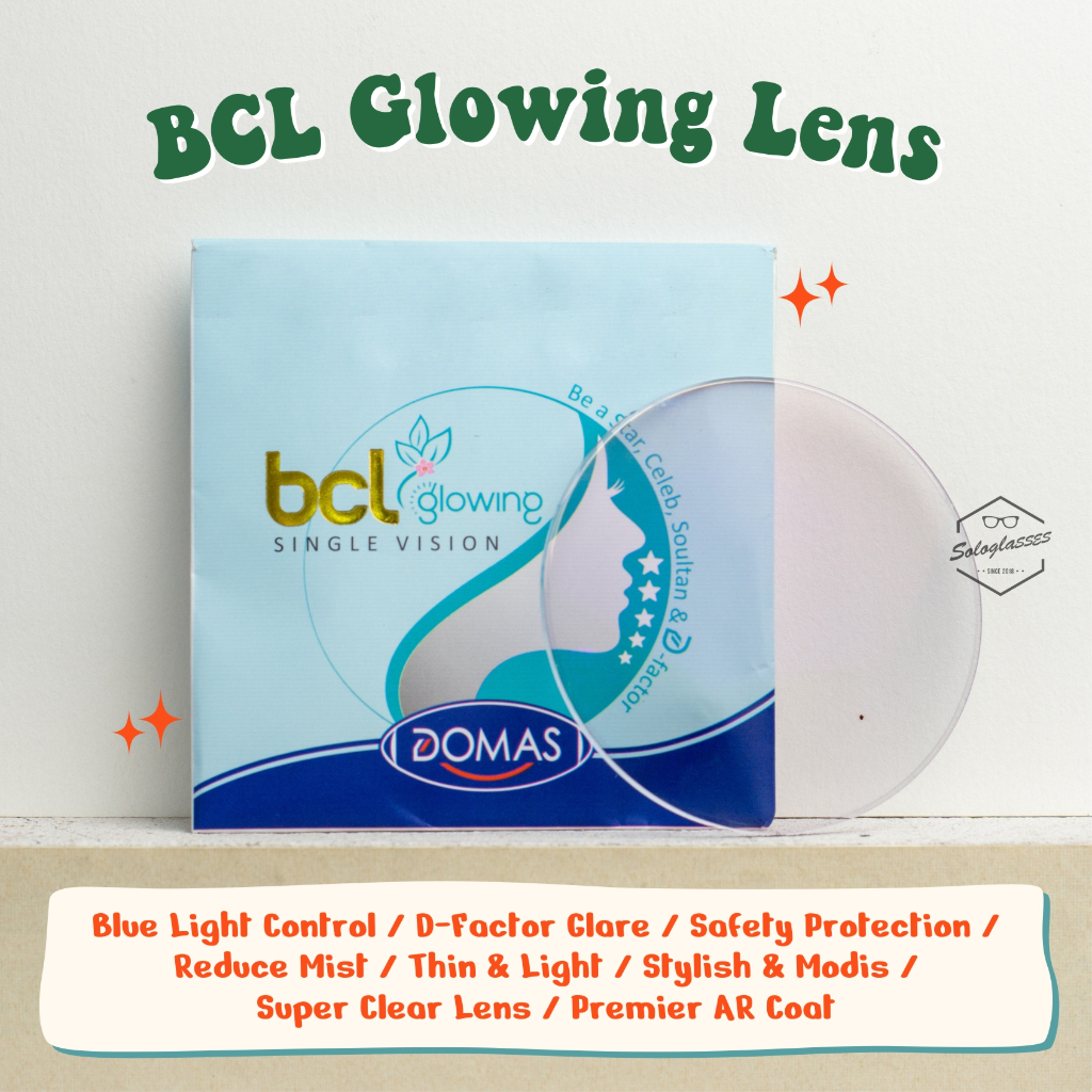 LENSA BCL GLOWING TAHAN GORES ANTI EMBUN ANTI PANTUL