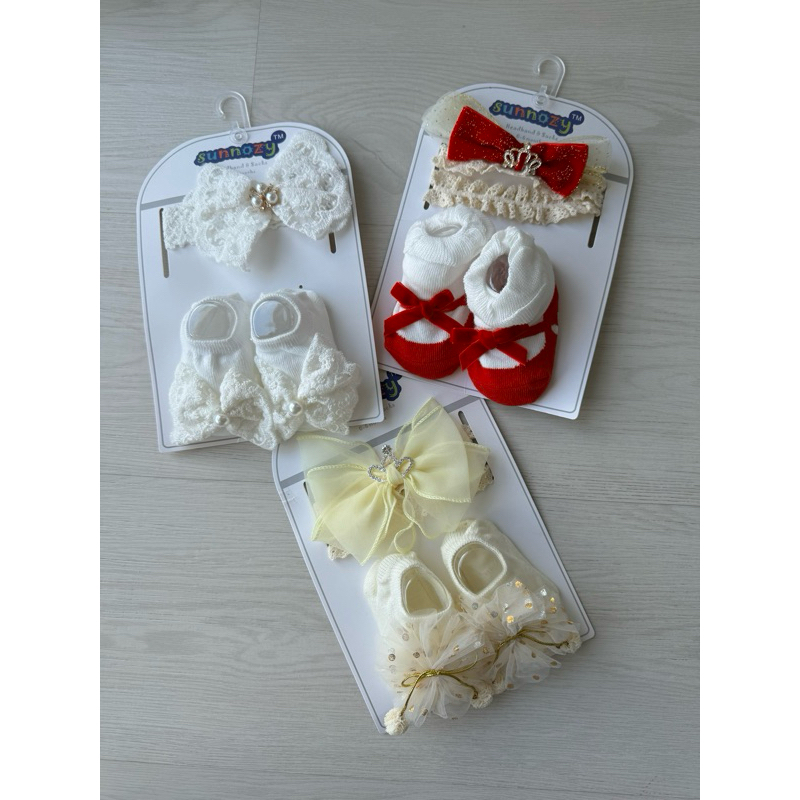 bando + kaos kaki baby girl cewek