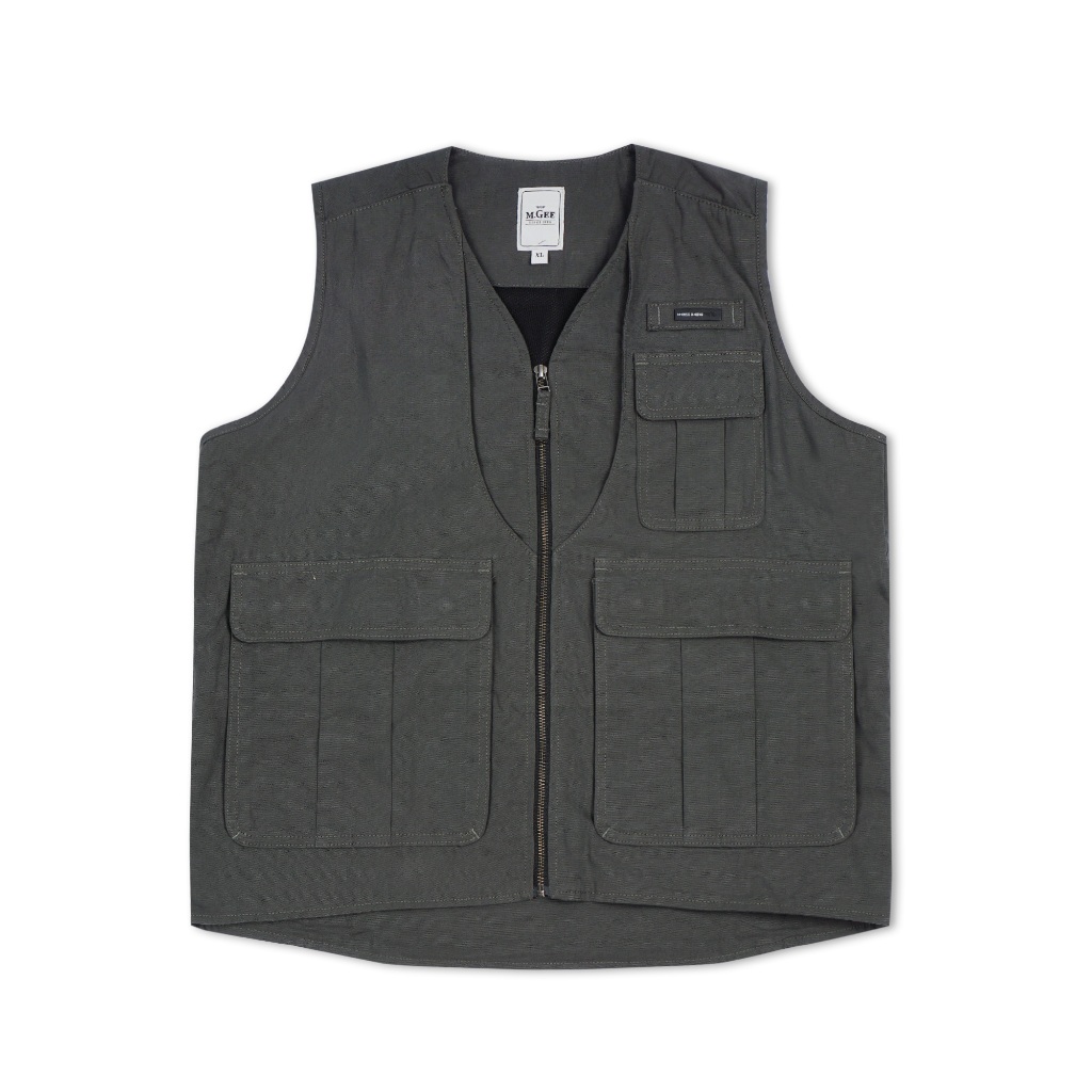 Rompi Original MGEE - Rompi Outdoor Pria Original MGEE West CKPR 001 Dark Grey