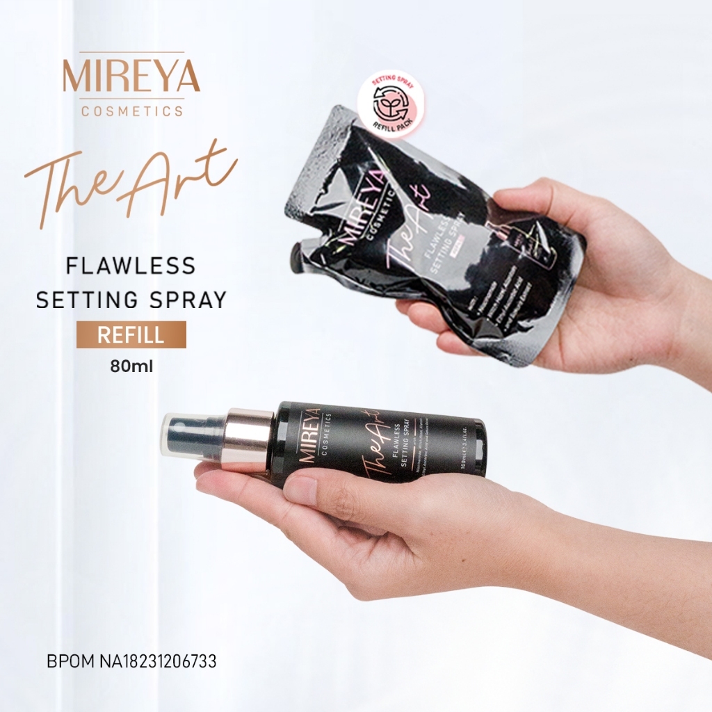 Refill Mireya The Art Flawless Setting Spray 80Ml - Mireya Setting Spray & Finishing Spray