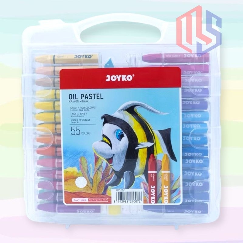 

Crayon Joyko Oil Pastel-55S 55 Warna