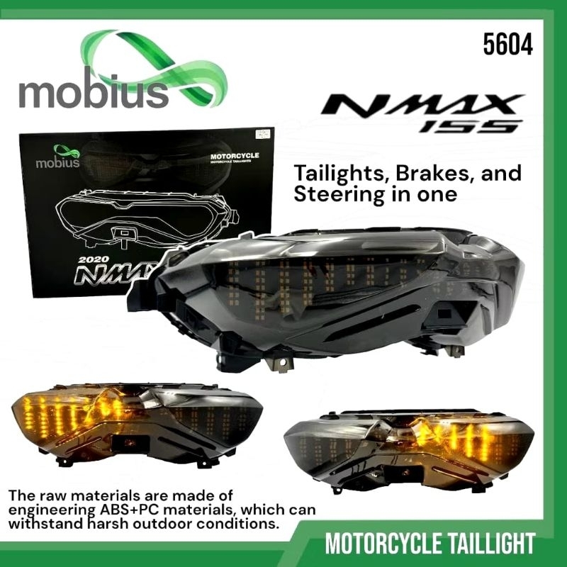 lampu stop led coloseum nmax new 2020-2024 stop lamp led coloseum nmax 2020-2024 lampu belakang led 