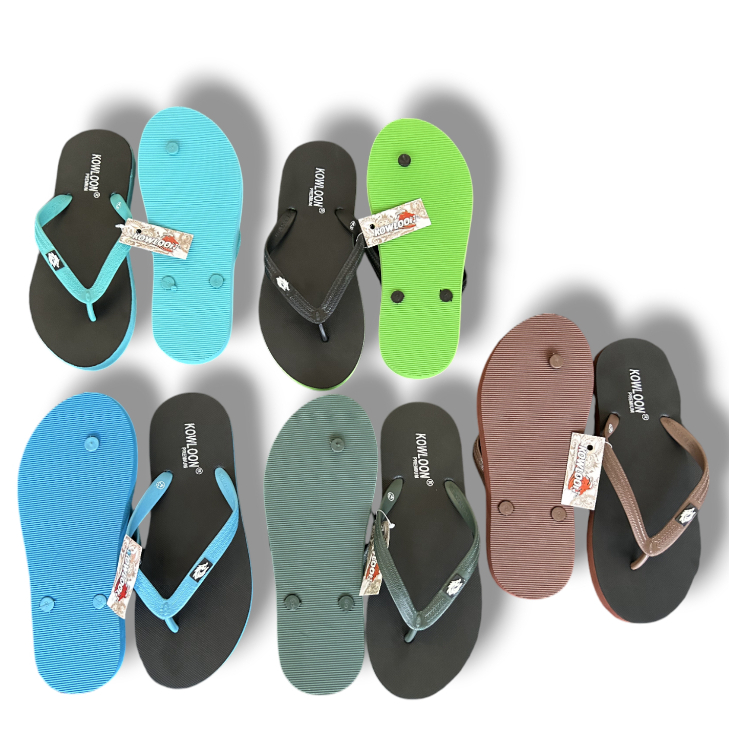 Sandal Pria / Sandal Kowloon / Sandal Jepit / Sandal Dewasa / Sandal Karet | Sandal 2 warna