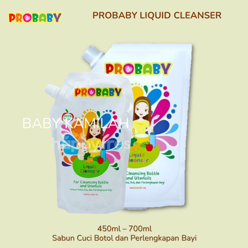 PROBABY Sabun Cuci Botol Susu Bayi 450ml 700ml