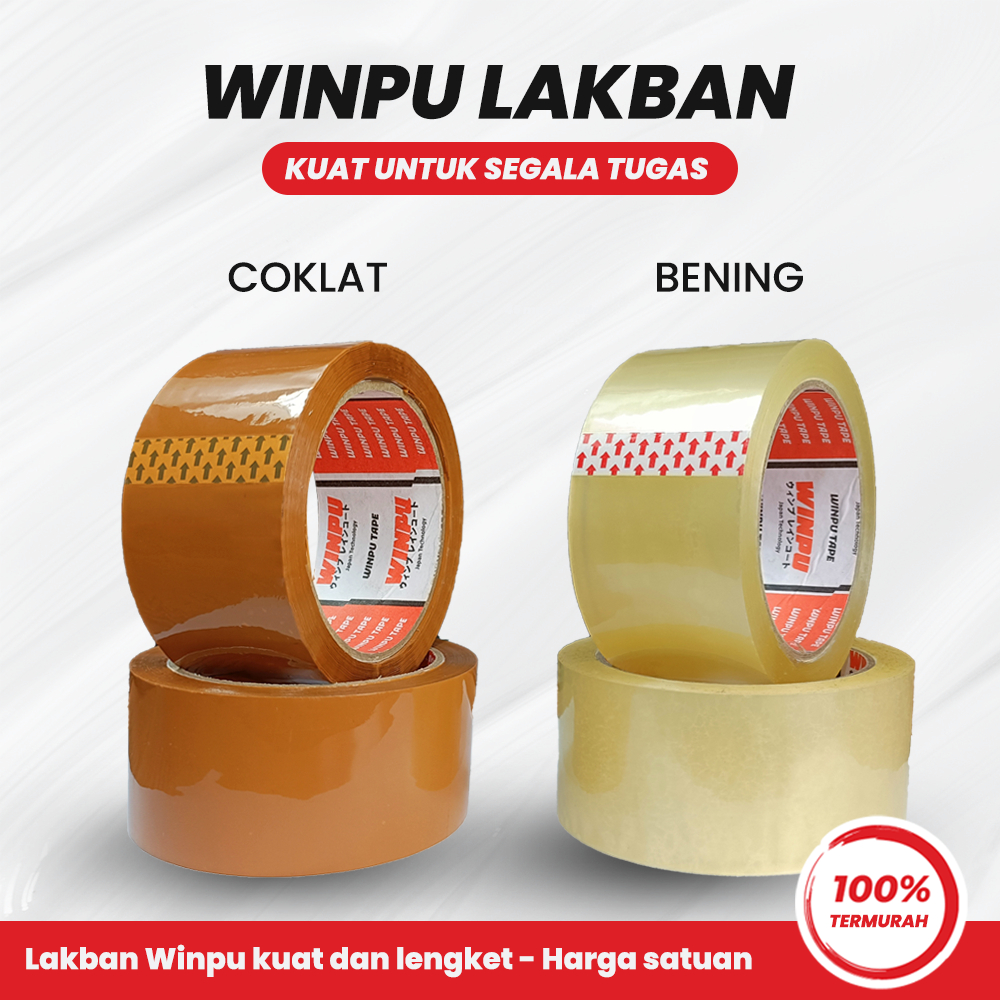 

WINPU LAKBAN/PLAKBAN/ISOLASI CORTAPE (Harga Satuan)