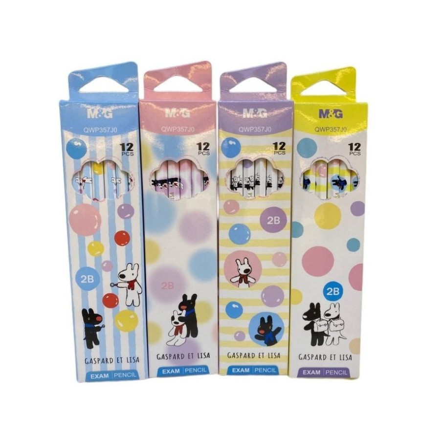 

Pencil 2B / Pensil Kayu 2B GASPARD M&G ET LISA QWP357J0 (Pcs)