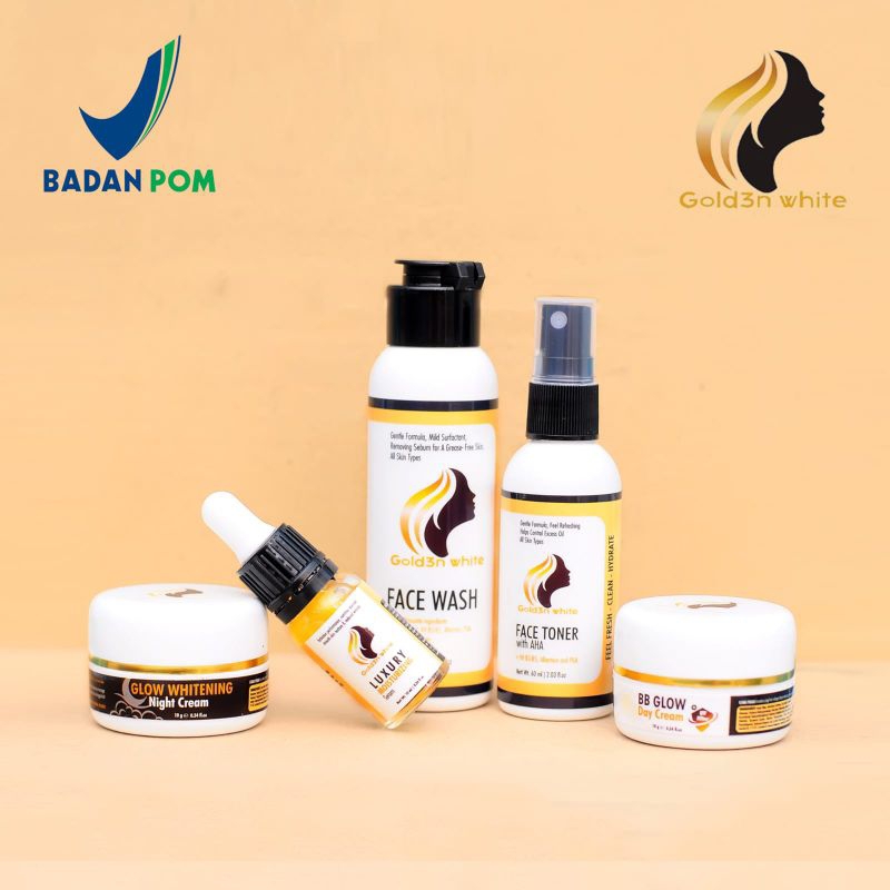 Golden skincare paket lengkap BPOM