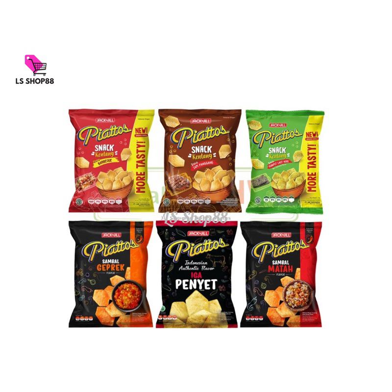 

PIATTOS Keripik Kentang 68 gr // snack