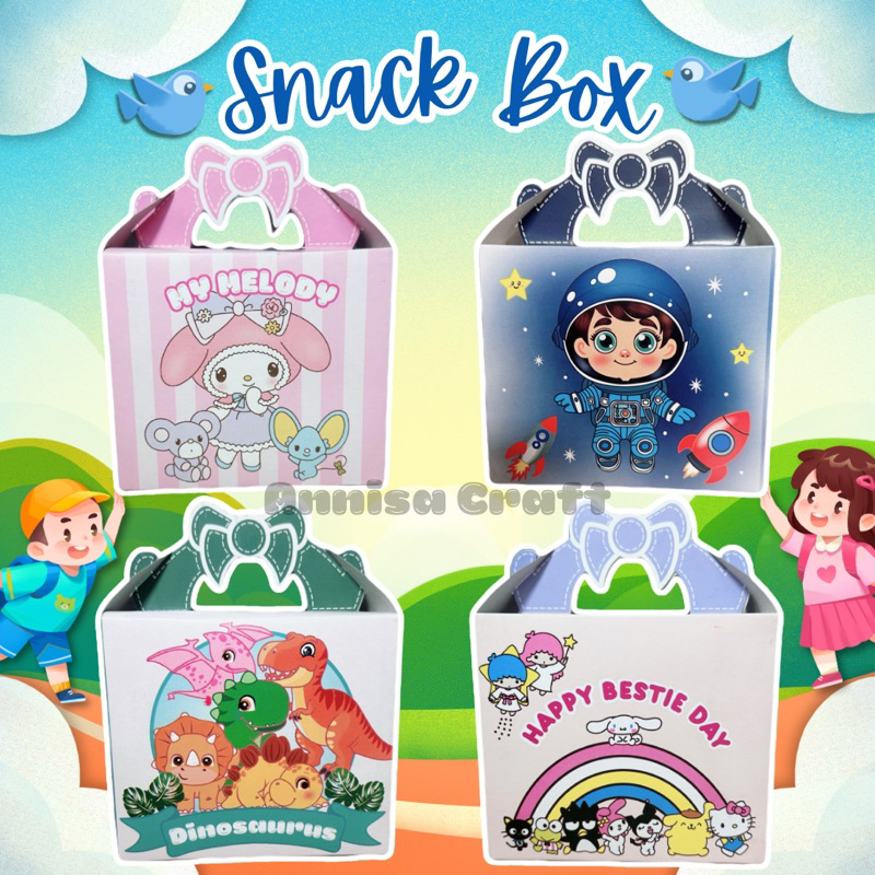 

Snack Box Anak Ultah, Aqiqah, Souvenir (Isi 10 pcs)