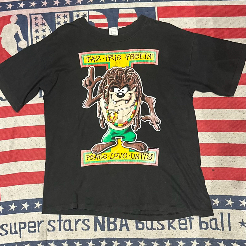 tshirt TAZMANIA RAGGE vintage bekas