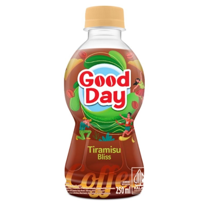 

Good Day Minuman Kopi Tiramisu Bliss 250 ml