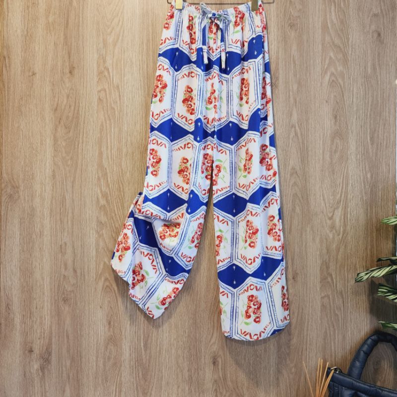 Celana rayon Bali motif celana tidur celana pantai. KULOT RAYON BALI