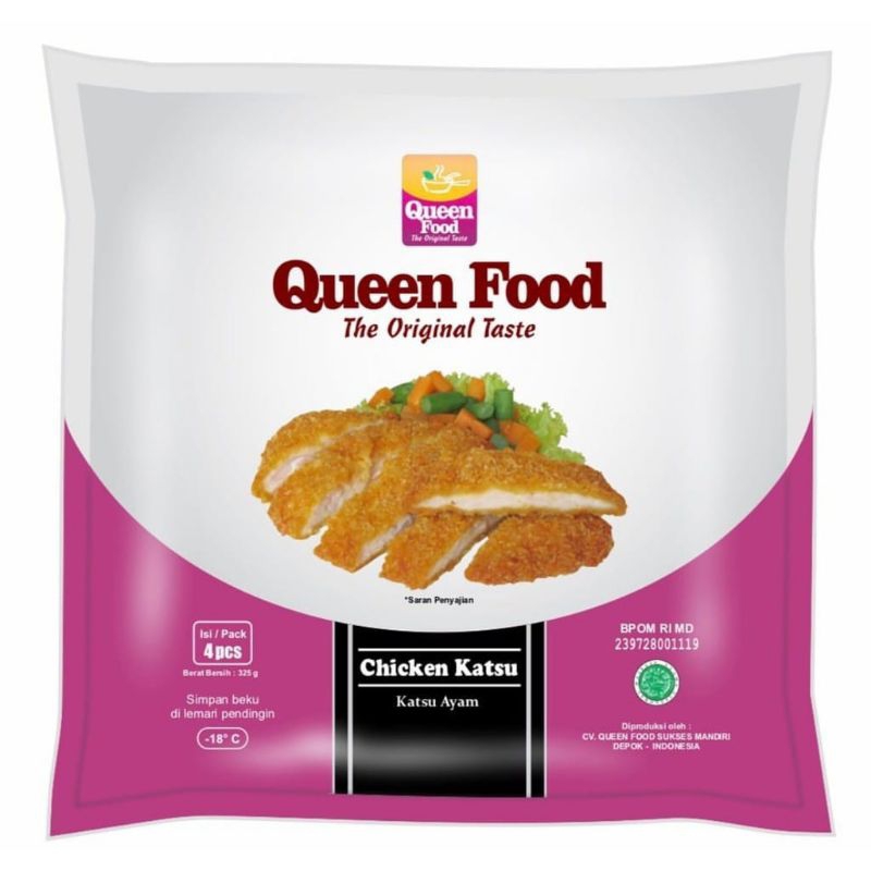 

chicken Katsu queen food 325gr