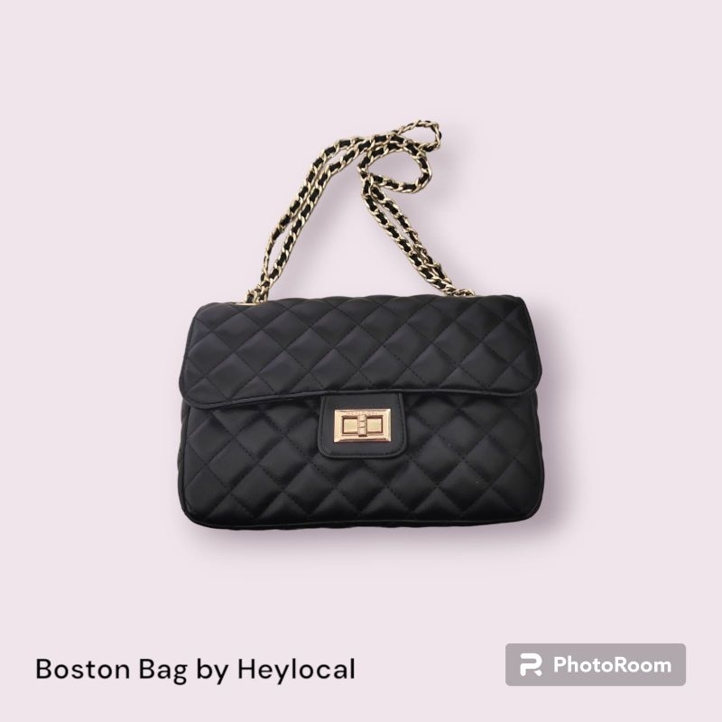 PRELOVED BOSTON BAG/HEYLOCAL/HEYLOCAL.ID/TAS/TAS CANTIK