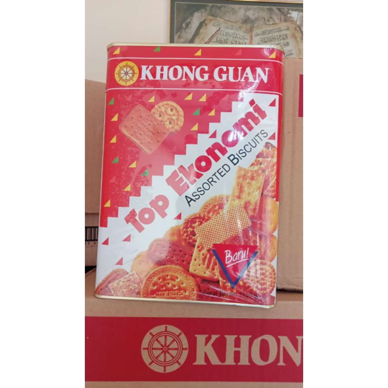 

Promo Khong Guan Top Ekonomi 1150gr 1 Karton isi 6kaleng