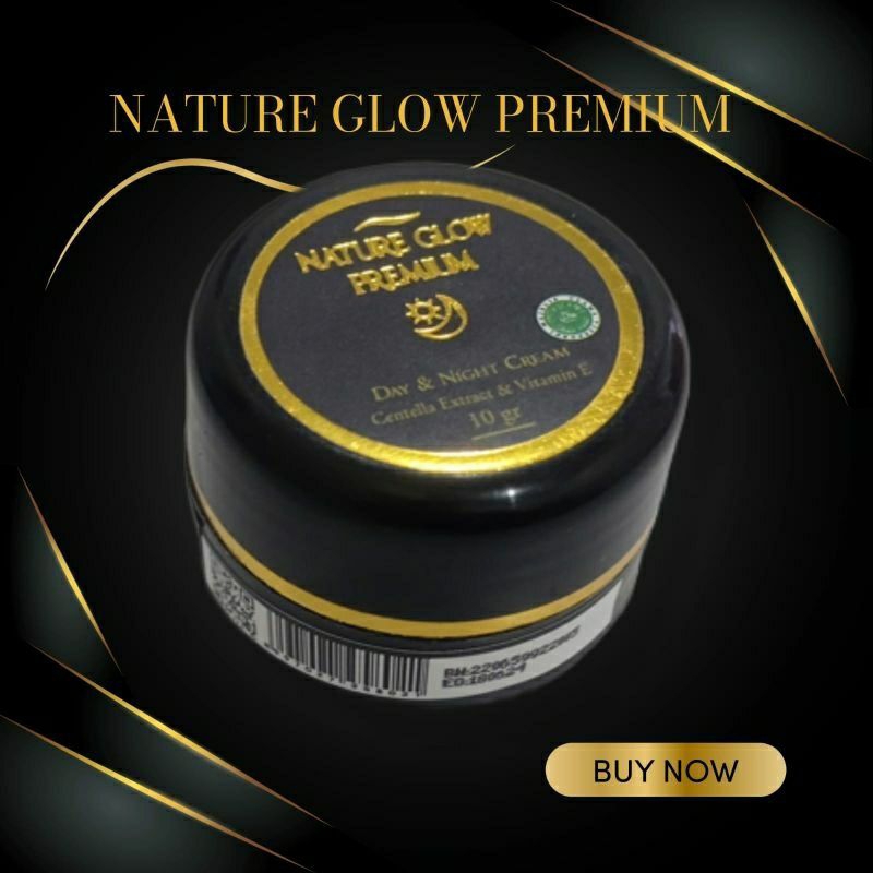 cream penghilang flek dan kusam 2in1 day&nigh NATURE GLOW PREMIUM BPOM