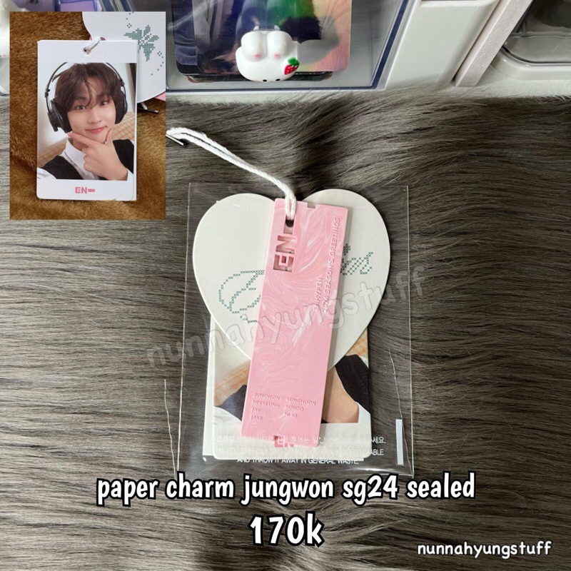 OFFICIAL PHOTO CHARM JUNGWON + DIGICOD + PAPER HEART (ENHYPEN SEASON'S GREETINGS 2024 [SG24])