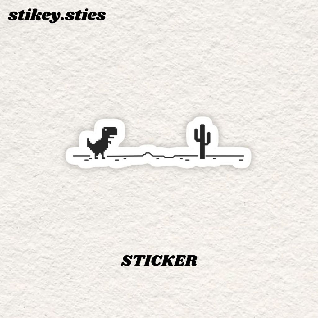 

STICKER DINO CHROME AESTHETIC BRAND ANTI AIR VINYL / STIKER HELM LAPTOP HP MOTOR TUMBLR TAS KOPER