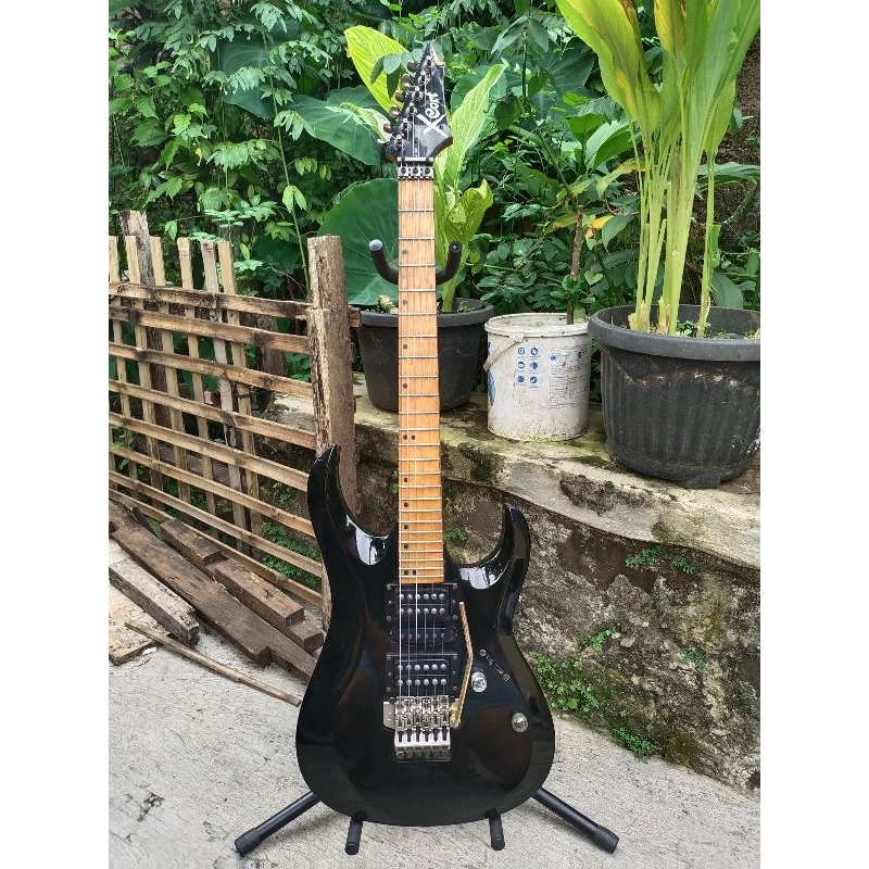 GITAR CORT X6 SM ORIGINAL (97% MULUS) gitar listrik melody up down