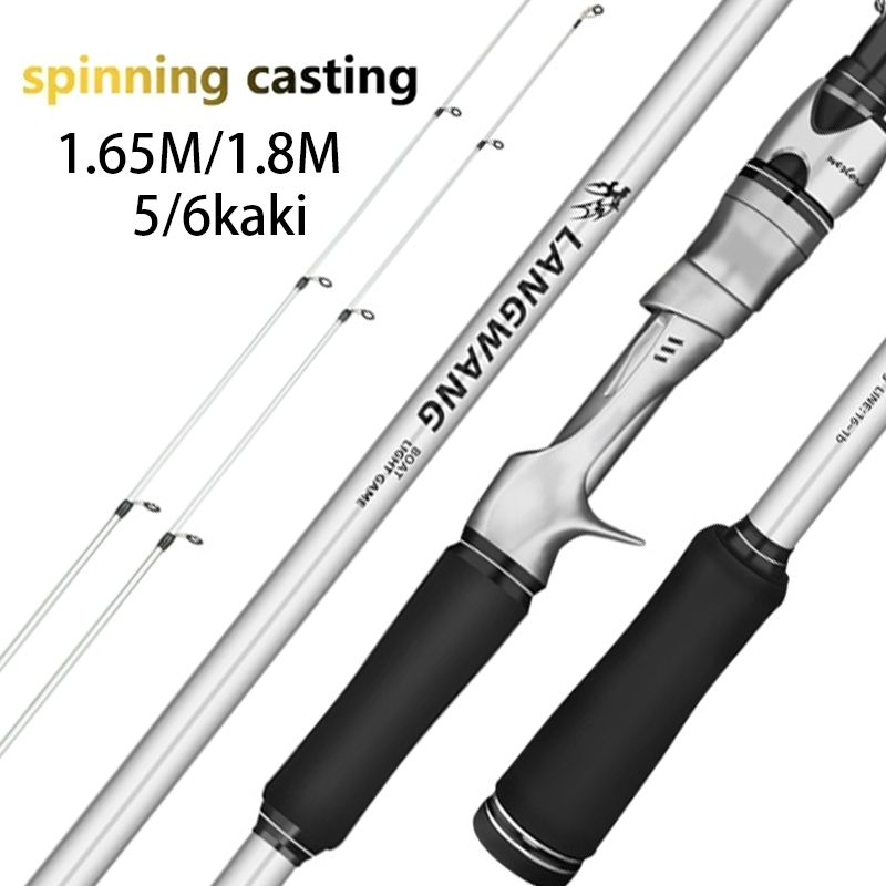 Joran Pancing 1.8m Ultra Light Fishing Rod Carbon Fiber 15KG Spinning/Casting Rod For Freshwater Jor
