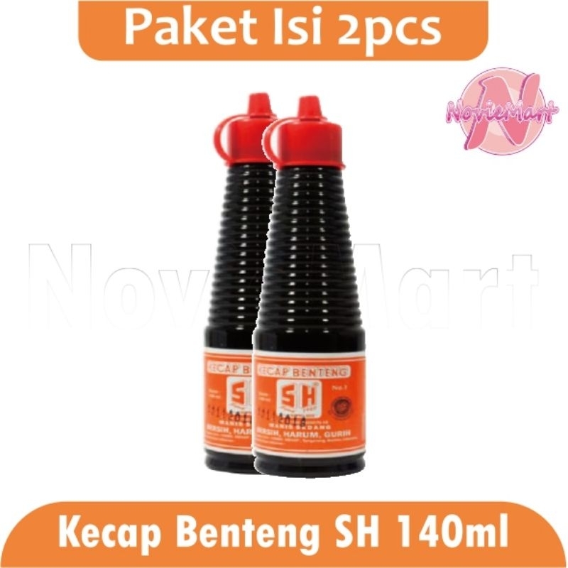 

Kecap Benteng SH Kemasan Botol 140ml × 2pcs