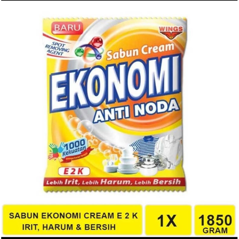 1 pcs sabun cream ekonomi 2 k