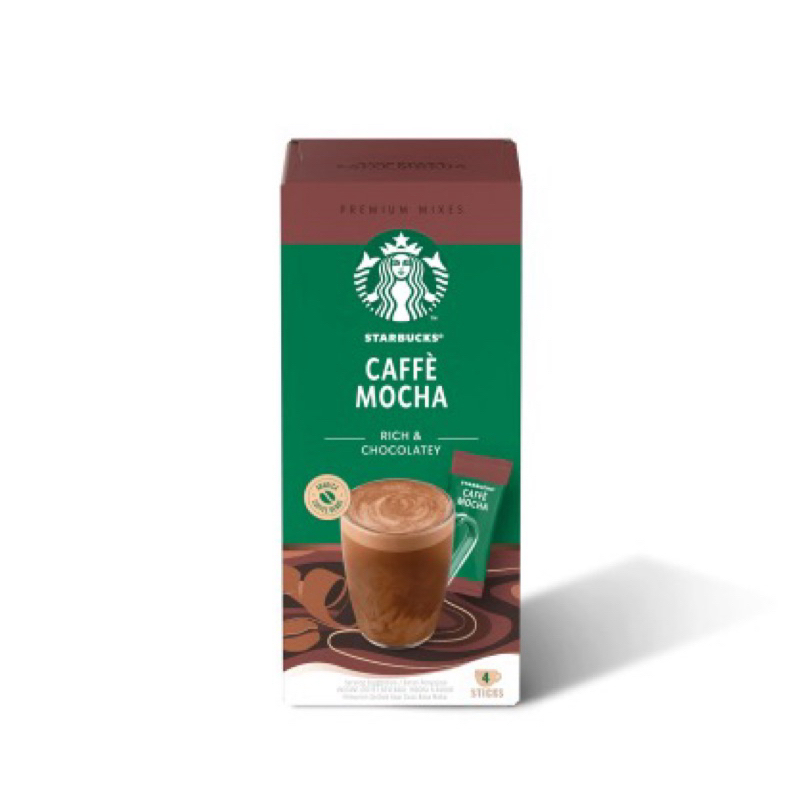 

MURAH!! STARBUCKS PREMIUM MIX 4 sachets instant coffee mix premium import